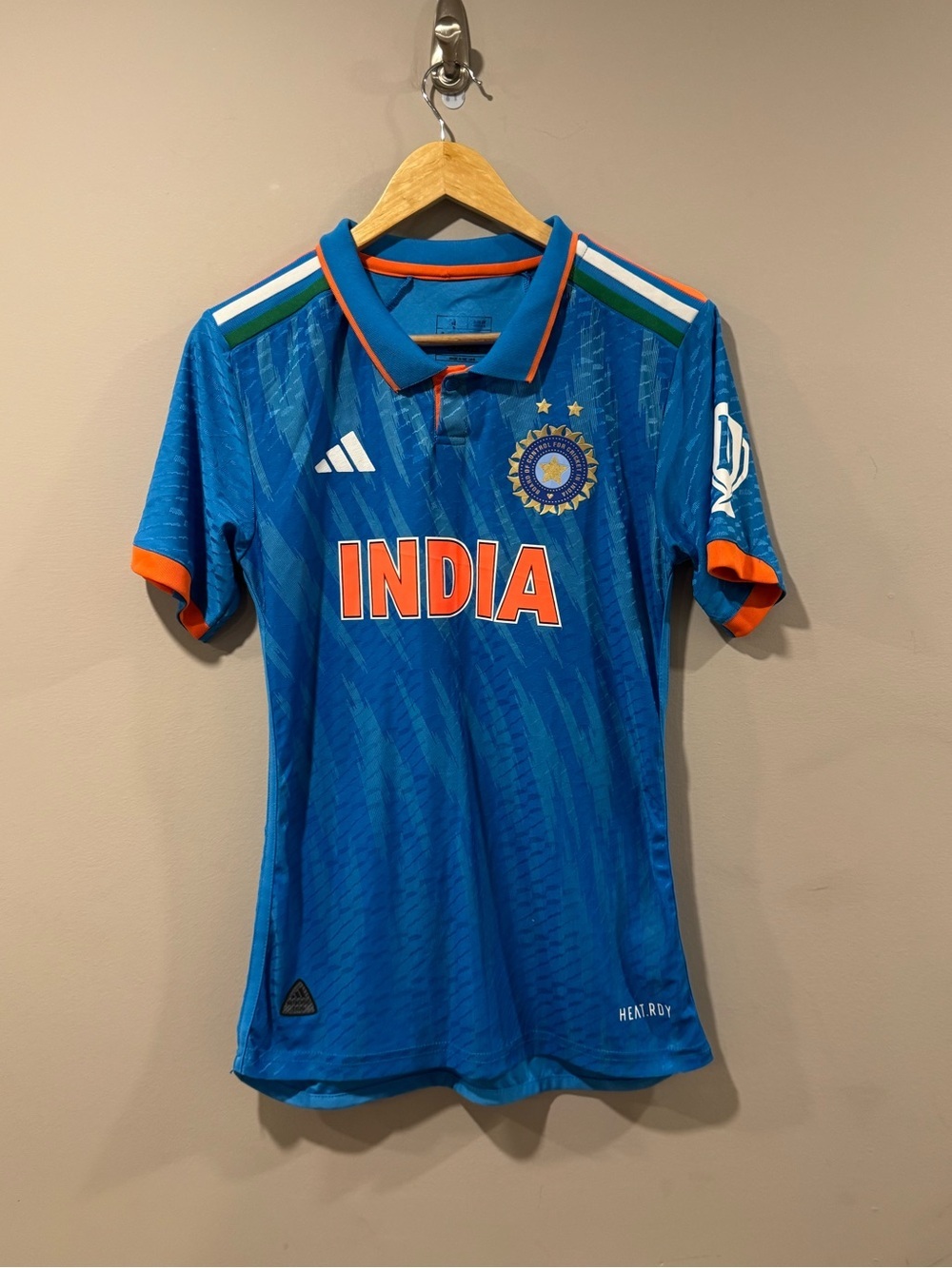 Adidas India Cricket One Day International (ODI) Jersey